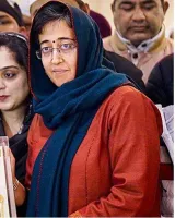Atishi  delhi l g spar over ‘demolition’ of religious structures