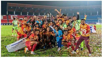 Bengal regains the santosh trophy