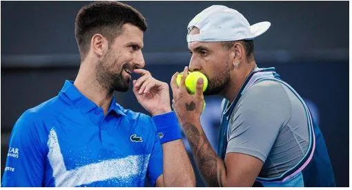 Djokovic kyrgios pair flatters to deceive  loses in second round