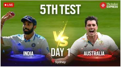 India vs australia live cricket score  5th test day 1  virat kohli departs  ind 80 4 vs aus in sydney