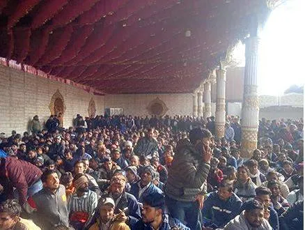 Former maruti workers demand permanent jobs in new plant