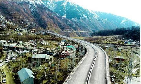 Four lane banihal bypass opens in j&k’s ramban
