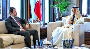 Syria’s new foreign minister visits qatar to develop stronger relations