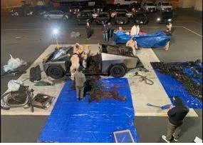 Tesla cybertruck explosion  man who detonated cybertruck outside trump hotel used generative ai