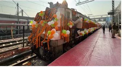 In odisha  pm narendra modi flags off pravasi bharatiya express  lauds india's young talents
