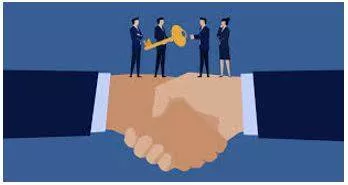 Acquired - An asset or object bought or obtained, typically by a library or museum. (अधिग्रहण) 