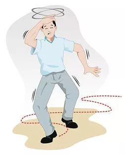 Staggering - To walk or move unsteadily, as if about to fall. (लड़खड़ाना)