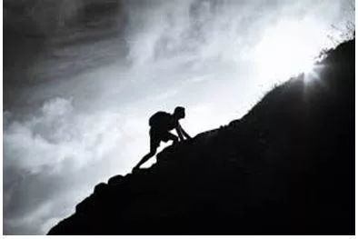 Steeped - (of a slope) Rising or falling at a sharp angle. (अत्यधिक) 