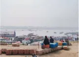 Snapshots from maha kumbh  where all roads lead to the ganga