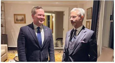 Jaishankar set to attend trump’s oath taking event in washington on jan  20