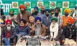 Punjab farmers to resume their foot march to national capital on jan  21