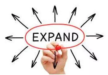 Expansion - To become or to make something bigger. (फैलना या फैलाना)