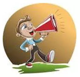 Announcing - Make a formal public statement about a fact, occurrence, or intention.