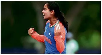 Vaishnavi claims record as india thumps malaysia by 10 wickets