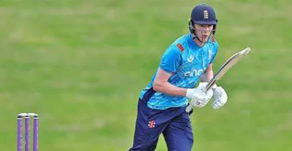 Rocky flintoff betters father andrew’s england lions’ record