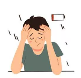 Fatigue - Extreme tiredness. (थकान) 