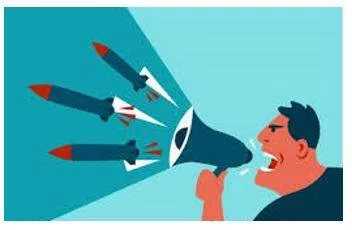 Inciting - To encourage someone to do or feel something unpleasant or violent (उकसाया) 