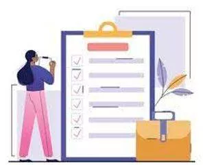 Evaluation - The process of judging or calculating the quality, importance, amount, or value of something. (मूल्यांकन करना) 