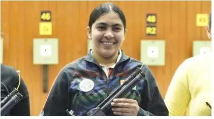 Suruchi  the rising star of pistol shooting