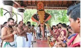 New life sized mechanical elephant to assist kerala temple in ceremonies
