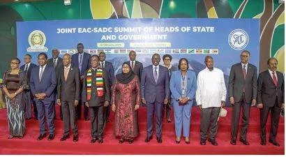Rwandan  congolese leaders meet over eastern drc conflict  call for ceasefire