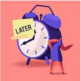 Deferred - Postpone. (टालना) 