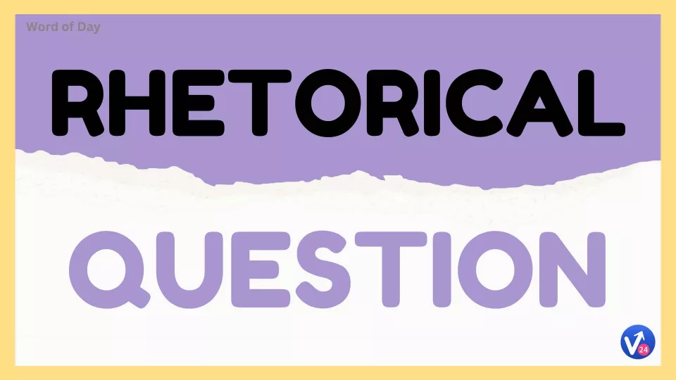 Rhetorical question