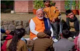 Pm modi urges students to prioritise discipline  self improvement in 'pariksha pe charcha' session
