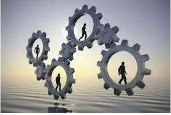 Coordination - The process of organizing people or groups so that they work together properly and well (समन्वय)