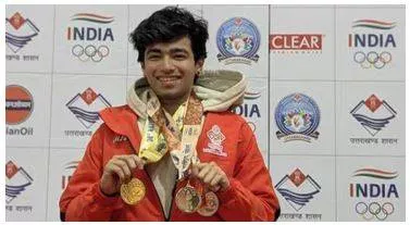 National games  mumbai teen modi stuns sathiyan