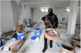 Syrian forces uncover drugs  weapons in hezbollah controlled lebanese border