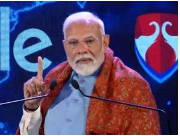 India is in midst of new revolution  pm modi notes economic reforms  vision for viksit bharat at et now global business summit