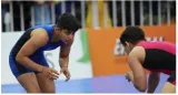 The pressure of olympics is something else  antim