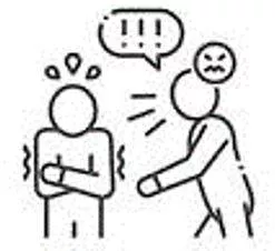 Intimidation - The action of intimidating someone, or the state of being intimidated.
