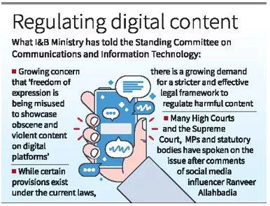 I&b ministry plans new laws to regulate digital content