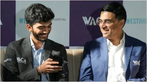 D gukesh climbs to career high rank in latest fide standings  viswanathan anand slips out of top ten