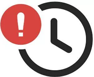Delayed - Make (someone or something) late or slow.