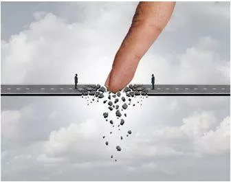 Obstruct - To block or get in the way of something or someone, or to prevent something from happening or progressing by causing difficulties.
