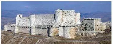 Fortified - Provided with defensive works as protection against attack.