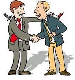 Evasion - Tending to avoid commitment or self-revelation, especially by responding only indirectly.