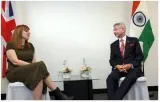 India u k  ties set to expand and deepen  says jaishankar
