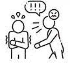 Intimidation - The action of intimidating someone, or the state of being intimidated.