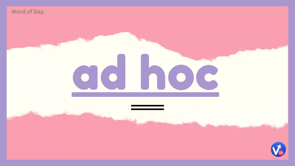 Ad hoc