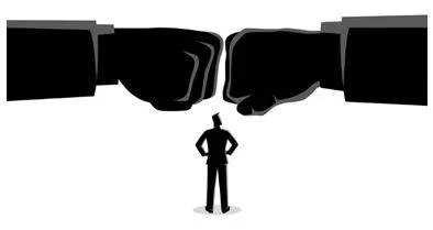 Clashed - Meet and come into violent conflict. (टकराना)