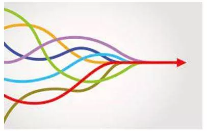 Consolidation - Make (something) physically stronger or more solid. (मजबूत) 