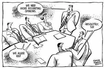 Dissent - Showing a strongly different opinion on a particular question, especially an official suggestion or plan, a legal decision, or a popular belief.