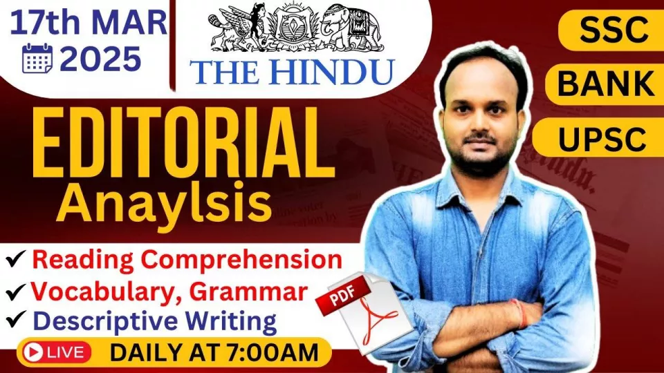 Vocab  grammar  reading  daily quiz | sanjeev sir