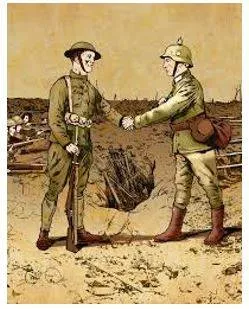 Truce - An agreement between enemies or opponents to stop fighting or arguing for a certain time. (युद्धविराम संधि) 