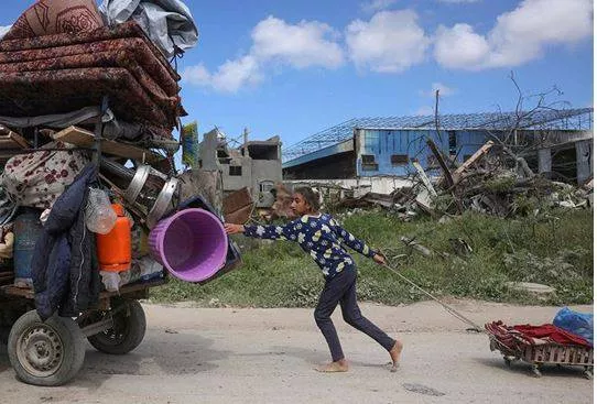 Supply of aid to people of gaza must continue  india