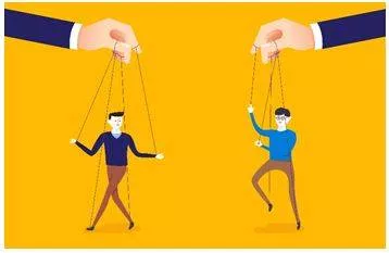 Manipulate - To control something or someone to your advantage, often unfairly or dishonestly. (चालाकी) 